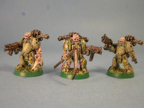 Plague marines by Silverthorn