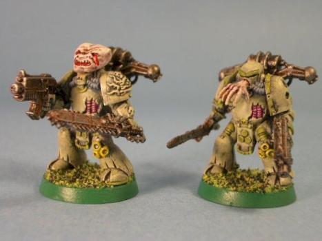 Plague marines by Silverthorn