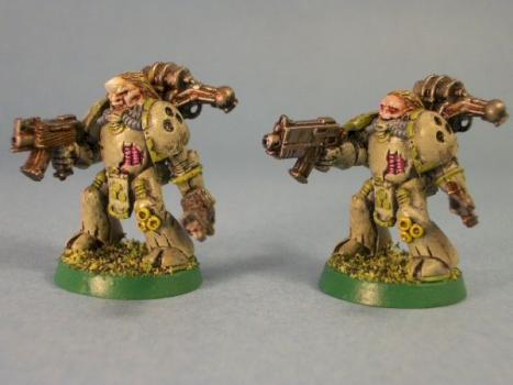 Plague marines by Silverthorn