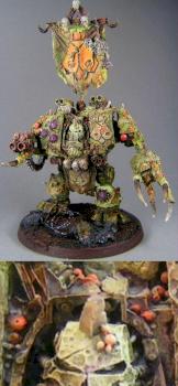 Nurgle Dreadnough Forgeworld Cybot by Chiroptera