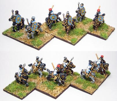 Warmaster Ancient (10mm) Late Romans Light Cavalery 2 by legdba