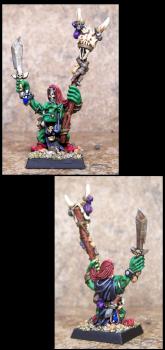 Night Goblin Shaman by blue moon miniatures by bluemoonminiatures