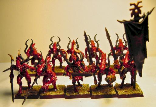 Bloodletters of Khorne by JoeGKushner