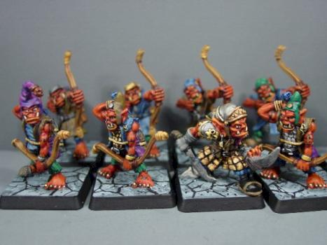 Goblins by blue moon miniatures by bluemoonminiatures