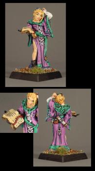 Female Scribe by blue moon miniatures by bluemoonminiatures