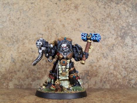 Iron Snakes Chaplain by blue moon miniatures by bluemoonminiatures