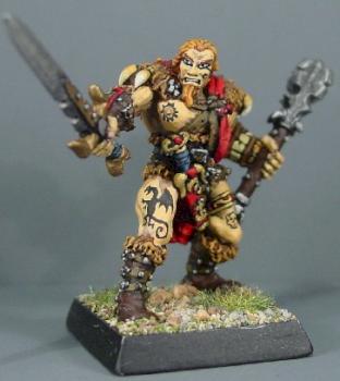 Barbarian by blue moon miniatures by bluemoonminiatures