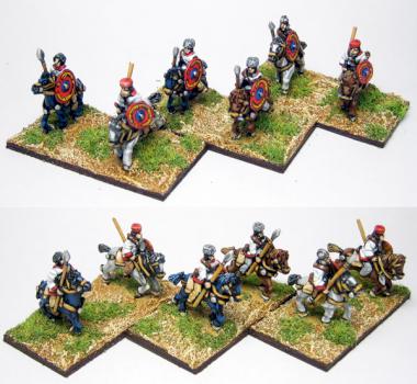 Warmaster Ancient (10mm) Late Romans Light Cavalery 1 by legdba