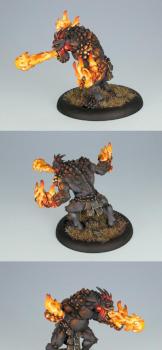 Hordes Trollblood Pyre Troll by spooktalker