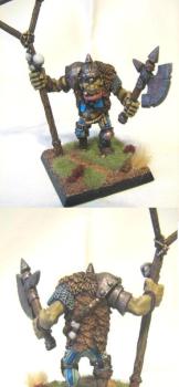 Grotfangs Ogres - Standard Bearer by Scipio Africanus