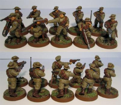 Australis Lighthorse IG Infantry Squad 2 by Tyra Nid