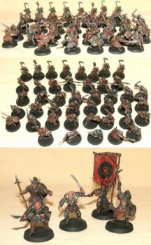 Lord of the Rings Orcs with command group by Tanker