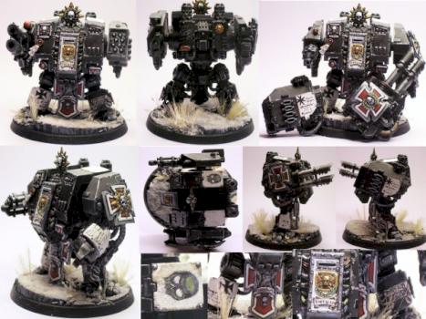 Black Templar Dreadnought by StillLifeMiniatures