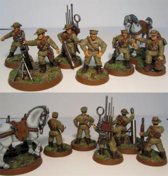 Australis Lighthorse IG Command Squad by Tyra Nid