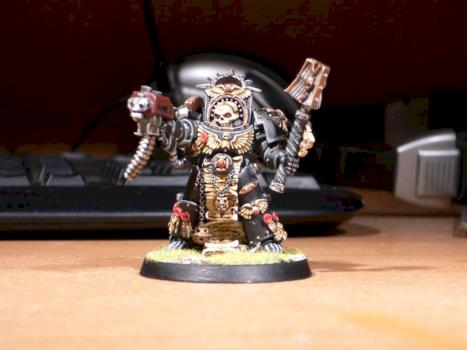 Black Templar Terminator Chaplain by Till