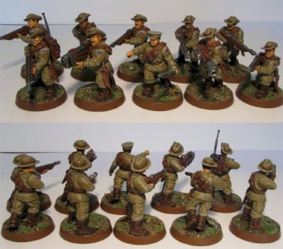 Australis Lighthorse Infantry Squad 1 by Tyra Nid