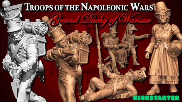 Troops of the Napoleonic Wars - Grand Duchy of Warsaw by rafalmpolkowski