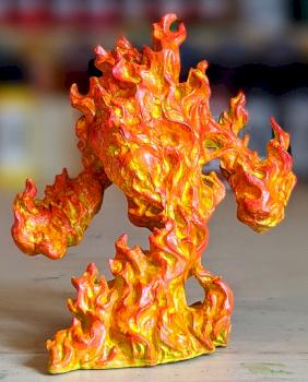 Fire Elemental by prysmatyk