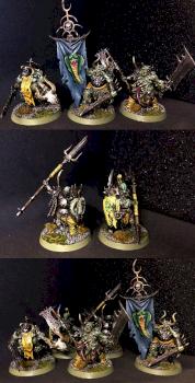 Putrid Blightkings unit #3 (conversions) by Graishak