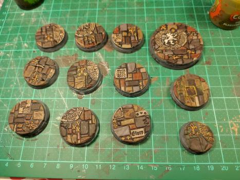 W.I.P. Battle sisters Bases by Hazazeluni3