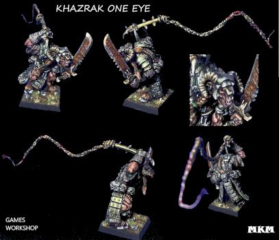 KHAZRAK ONE-EYE, Beast Lord by mousekiller