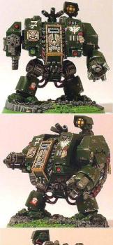 Dark Angels Dreadnought - Brother Akkad by brother bethor123