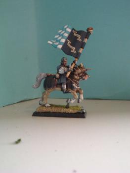 Empire Army Standard bearer by JimBowen