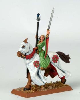 Bretonian mounted Damsel by IronWorker