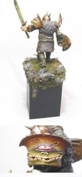 Guerrier de nurgle 54mm by allan c