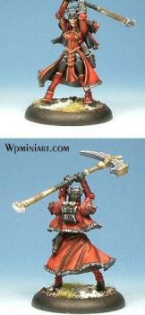 Warmachine Khador Warcaster Sorscha by funkyyuzzam