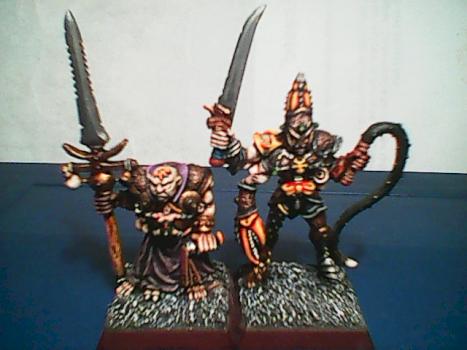 TWO OOP CHAOS CHAMPIONS FROM THE 80'S by PAINTONY