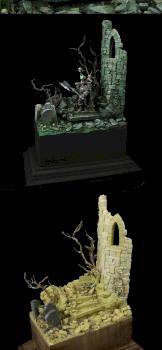 Krell Ruin Diorama by HonourGuard