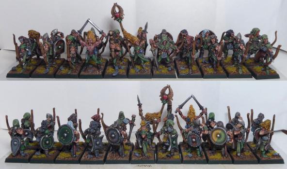 Scarloc´s Wood elf Archers by Micha