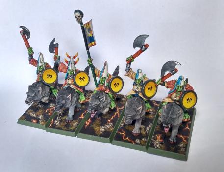 Hobgoblin Wolf Riders by tomy