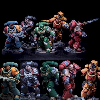 Space marine multiorder primaris intercessor squad by El Sabel