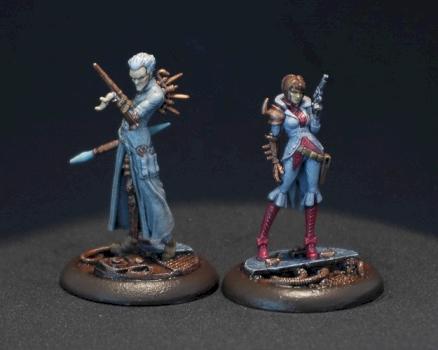 Leviticus and Rusty Alice (Malifaux) by Naga