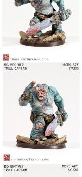 Micro Art Studio Big Brother Troll Captain by timshinn73