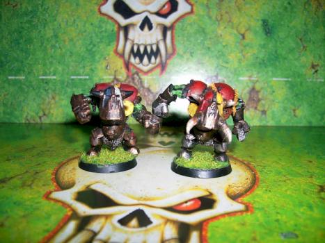 Blood Bowl - Blackorc Blockers by Metal Michi