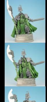 Dark Angels Terminator Lord with helberd by Semi