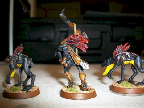 Another Tau Kroot Shaper and Hounds by BibleFight