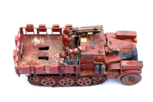 Blood Pact Urdesh N20 Pattern Half Track by Johns Toy Soldiers