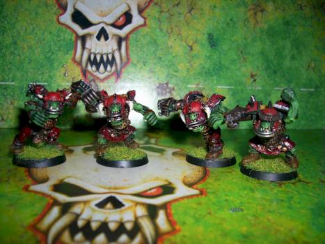 Blood Bowl - Blitzers by Metal Michi