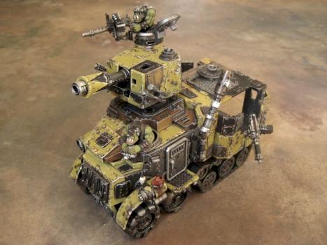 bad moon ork battlewagon by GAARK