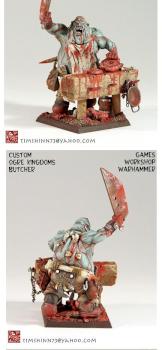 Ogre Kingdoms Converted & Painted Butcher by timshinn73