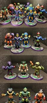 Motu Super Seven - Evil Warriors - Complete Gang by Graishak