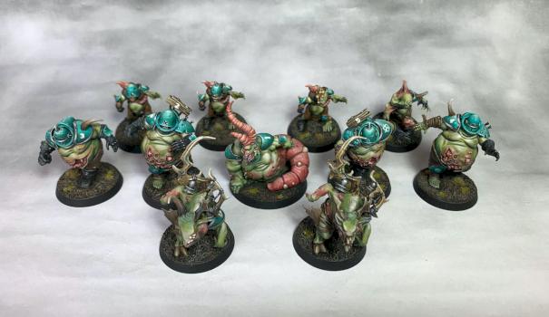 Nurgle Team for Blood Bowl by Pixmen