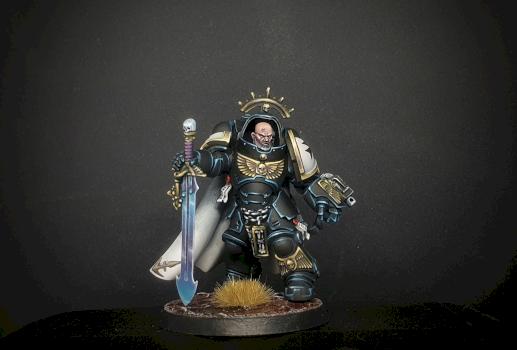 Blac Templars Primaris Captain conversion by risk0