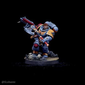 Space Wolves Primaris Battle Leader by El Sabel