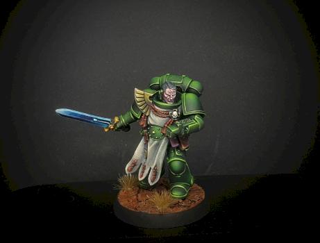 Dark Angels Lieutenant Conversion by risk0