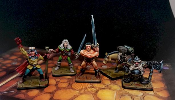 HeroQuest Heroes by pulper